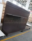 Indoor Outdoor Gondola Racking System , Metal Gondola Shelving Units