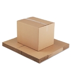 Paperboard Corrugated Shipping Boxes Brown Fixed Depth