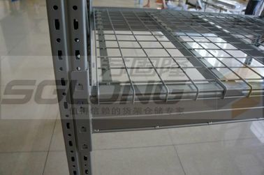 Heavy Duty Supermarket Storage Racks , Pallet Rack Shelving ISO9001 Certification